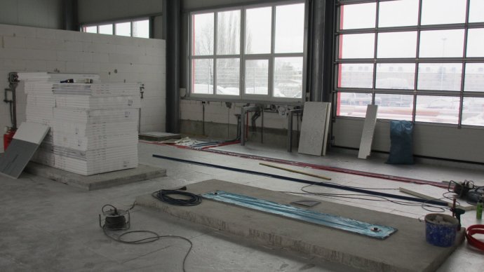 Bau unserer neuen KFZ-Werkstatt in Dresden